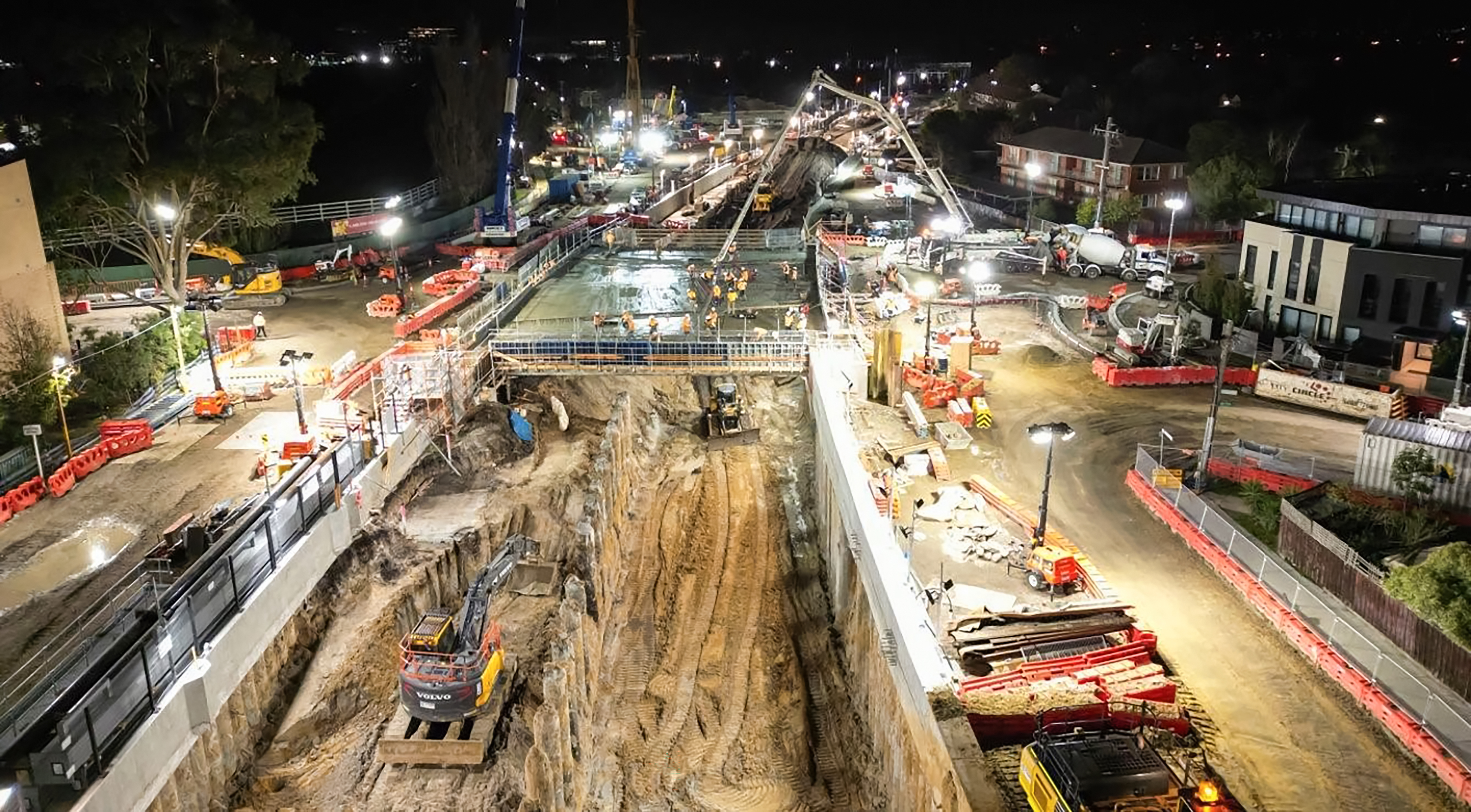 Level Crossing Removal Project, Melbourne, VIC